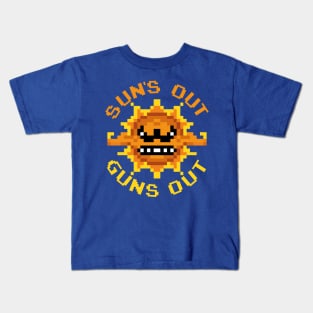 Suns Out. Guns Out. Kids T-Shirt